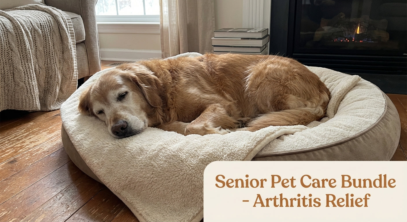 Senior Pet Care Bundle – Comfort & Warmth for Older Pets