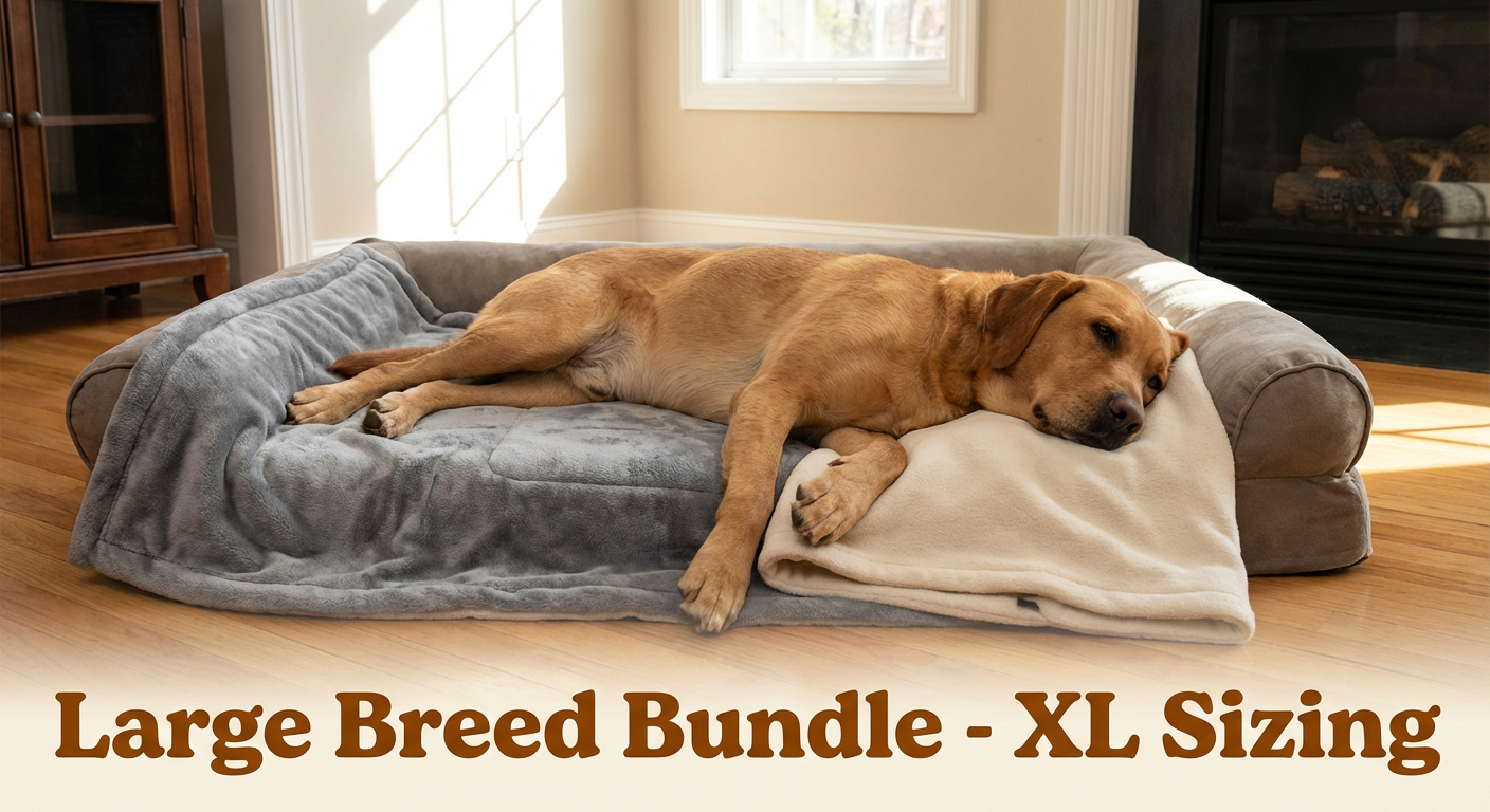 Large Breed Winter Protection – Labs, German Shepherds & Dogs